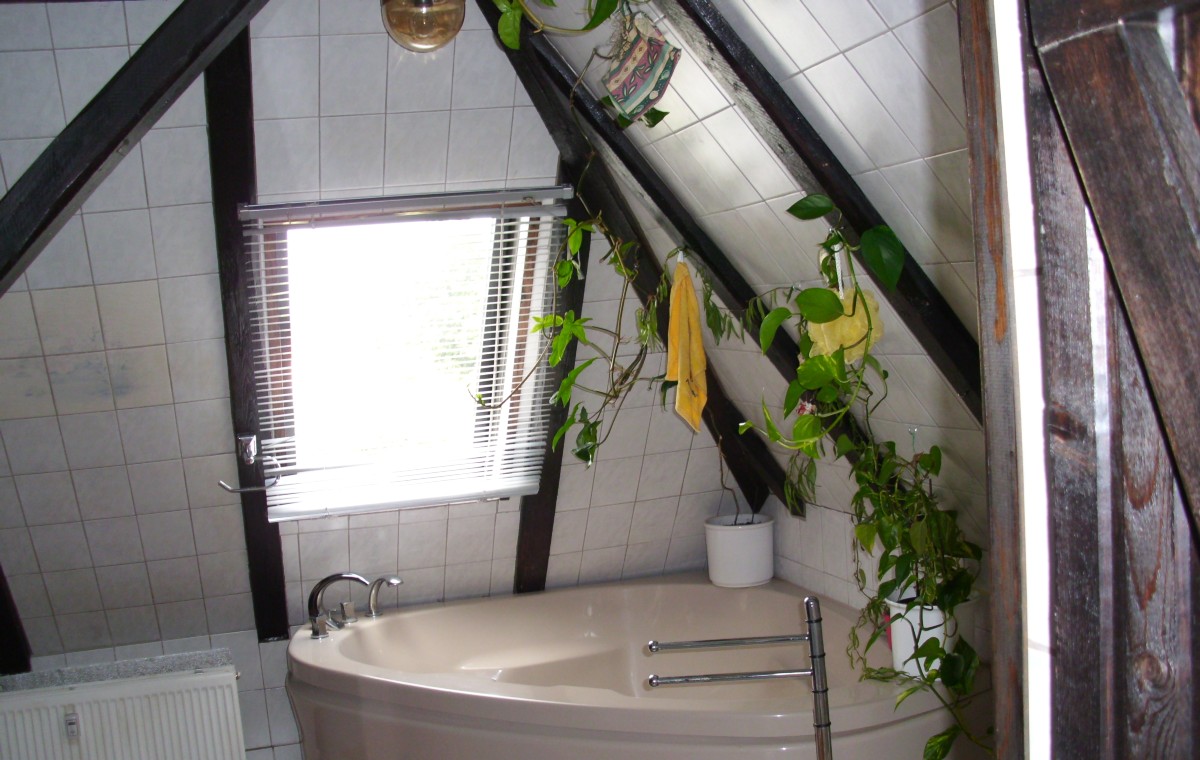 Wohnung Dachgeschoss Badezimmer Dusche