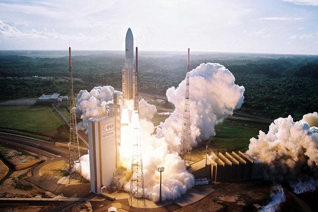 ESA Raketenstarts... Quelle ESA