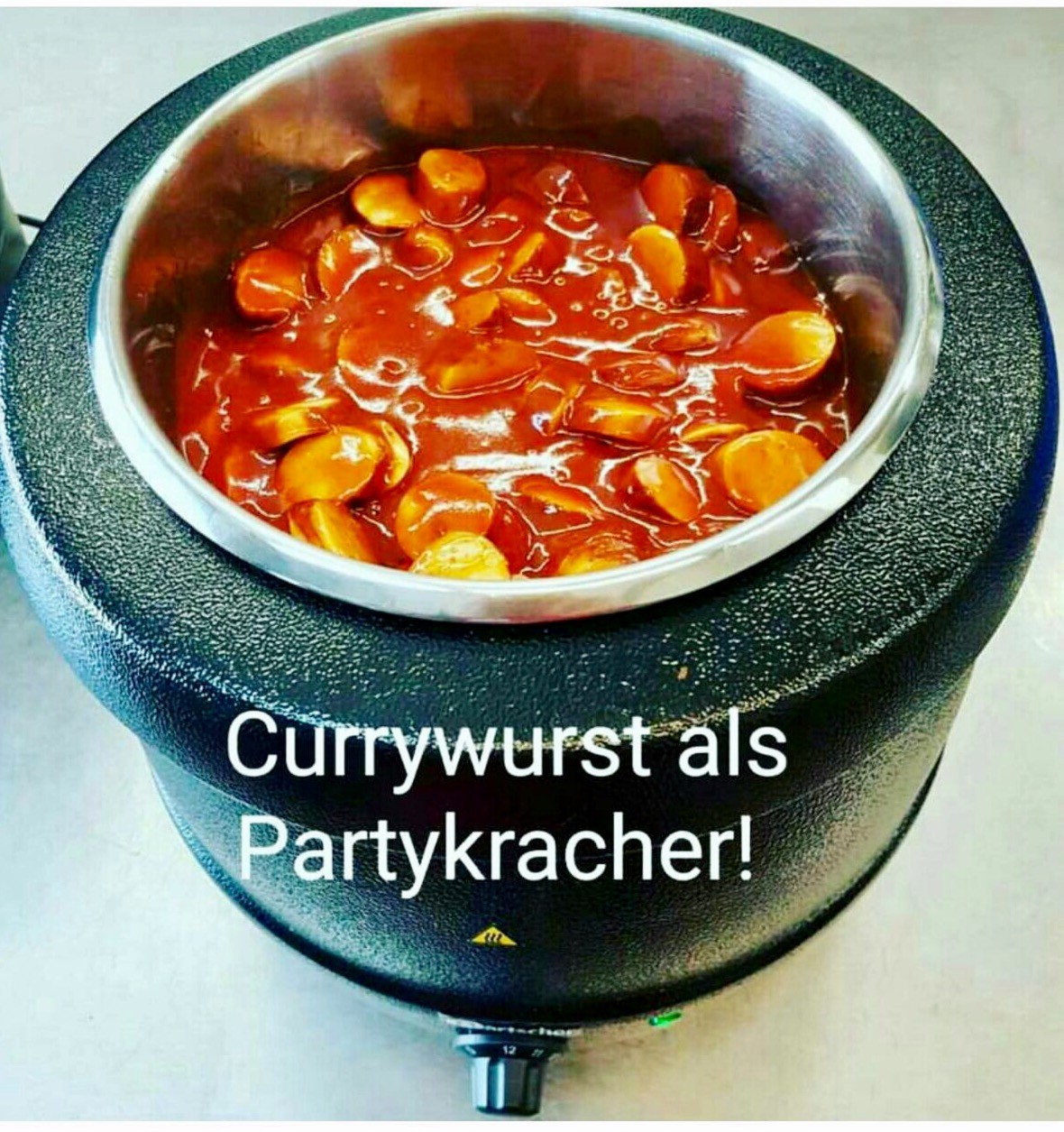 Currywurst als Partykracher