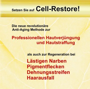 Cell-Restore Narben Hautirritationen JAVITAL GmbH  Wiesmoor 04944-92255