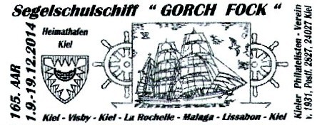 3/2014 Cachet SSS Gorch Fock