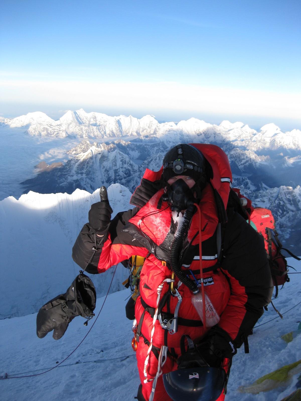 Everest, Summit, Hillary step, Jan Sinivaara