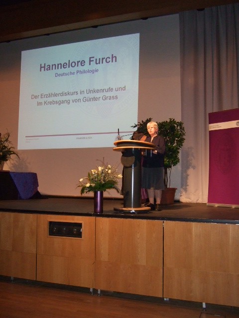 Hannelore Furch: Promotionsfeier Februar 2013.