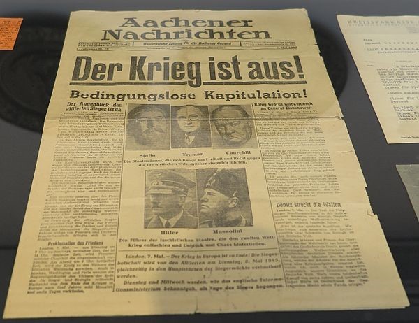 Aachener Nachrichten 1945