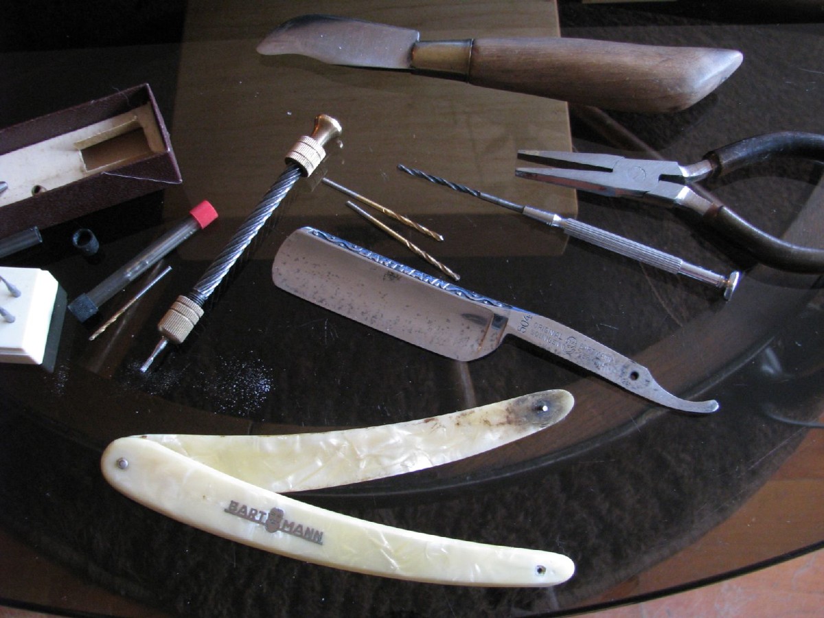 Restaurierung Rasiermesser