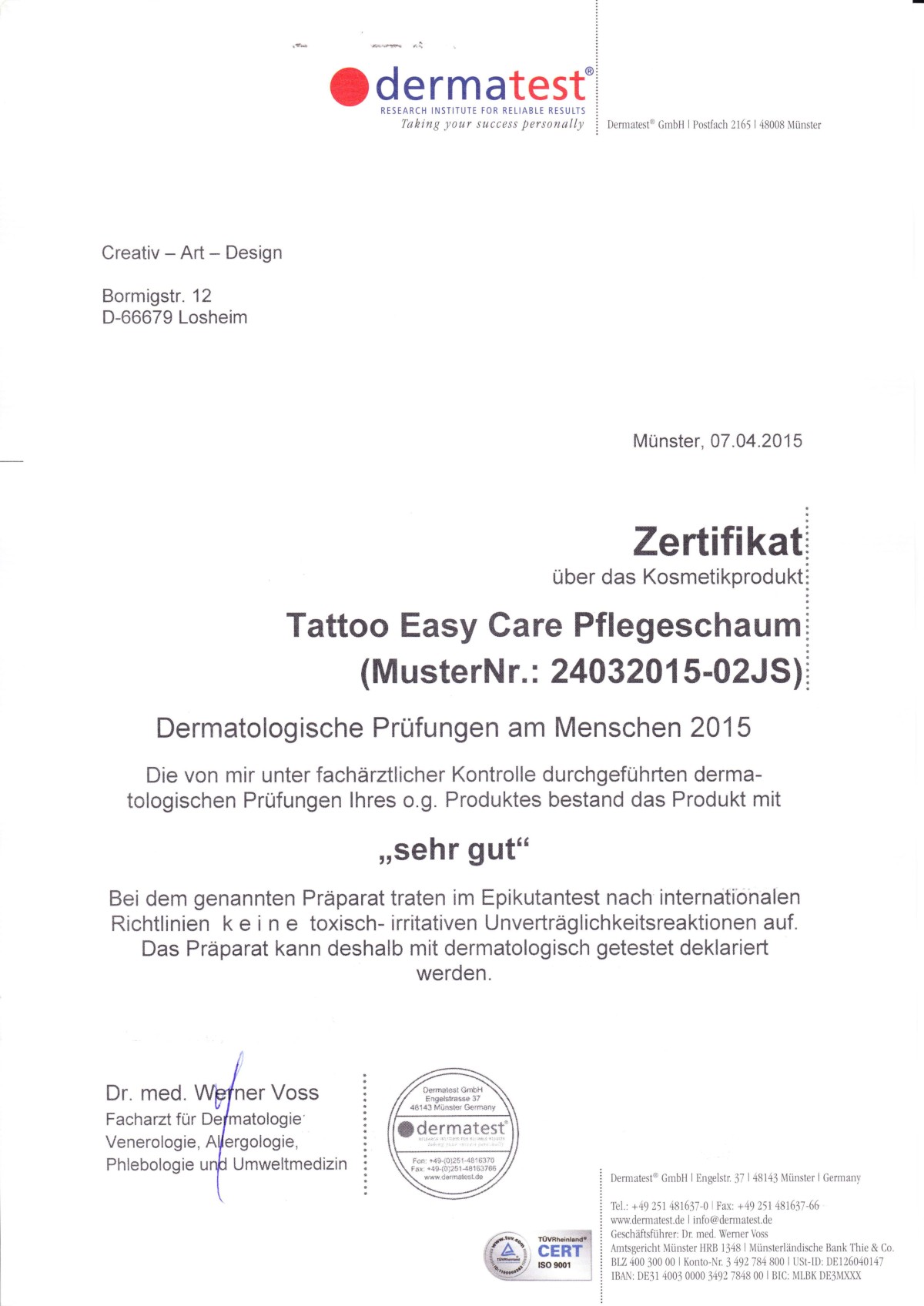 Tattoo-easy-care