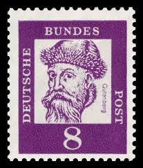 Briefmarke Gutenberg