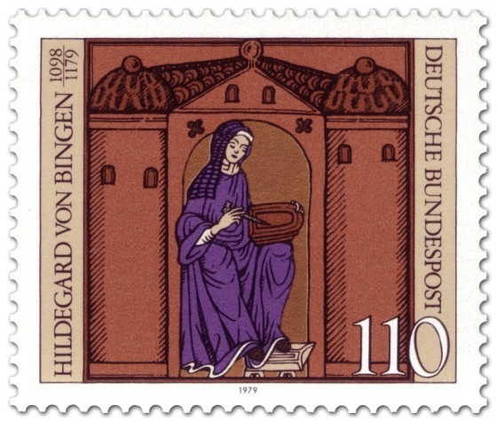 Briefmarke Hildegard von Bingen