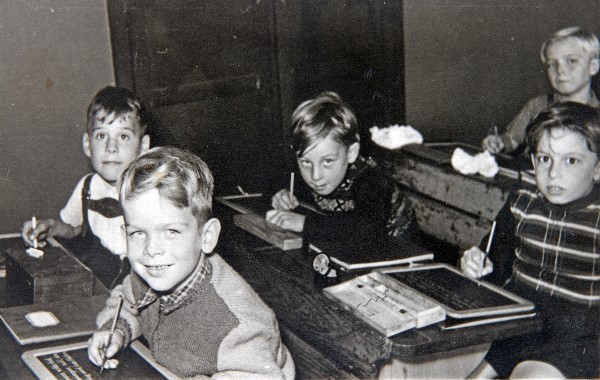 Knabenschule Klassenfotos 50er Jahre
