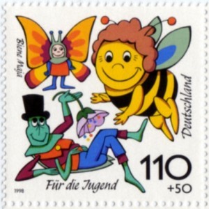 Briefmarke Biene Maja