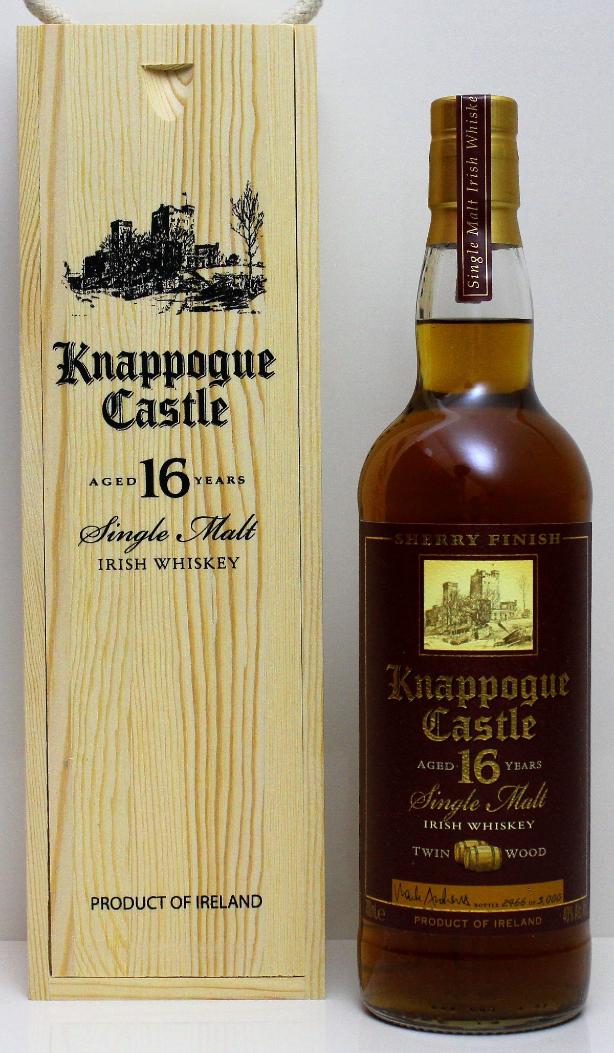 Knappogue Castle 16 Jahre 40%vol. 0,700Liter