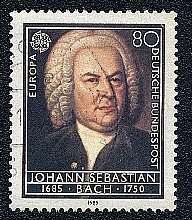Briefmarke Bach