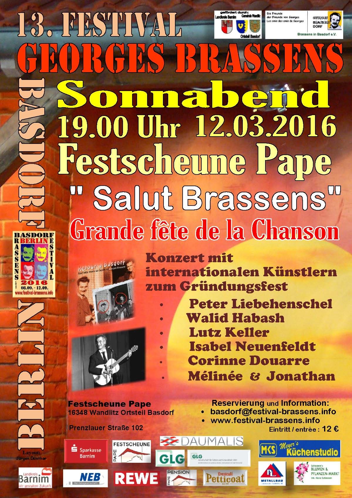 Gründungsfest Brassens in Basdorf e.V.