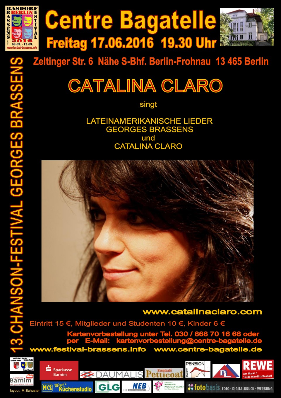 Catalina Claro im Centre Bagatelle Berlin