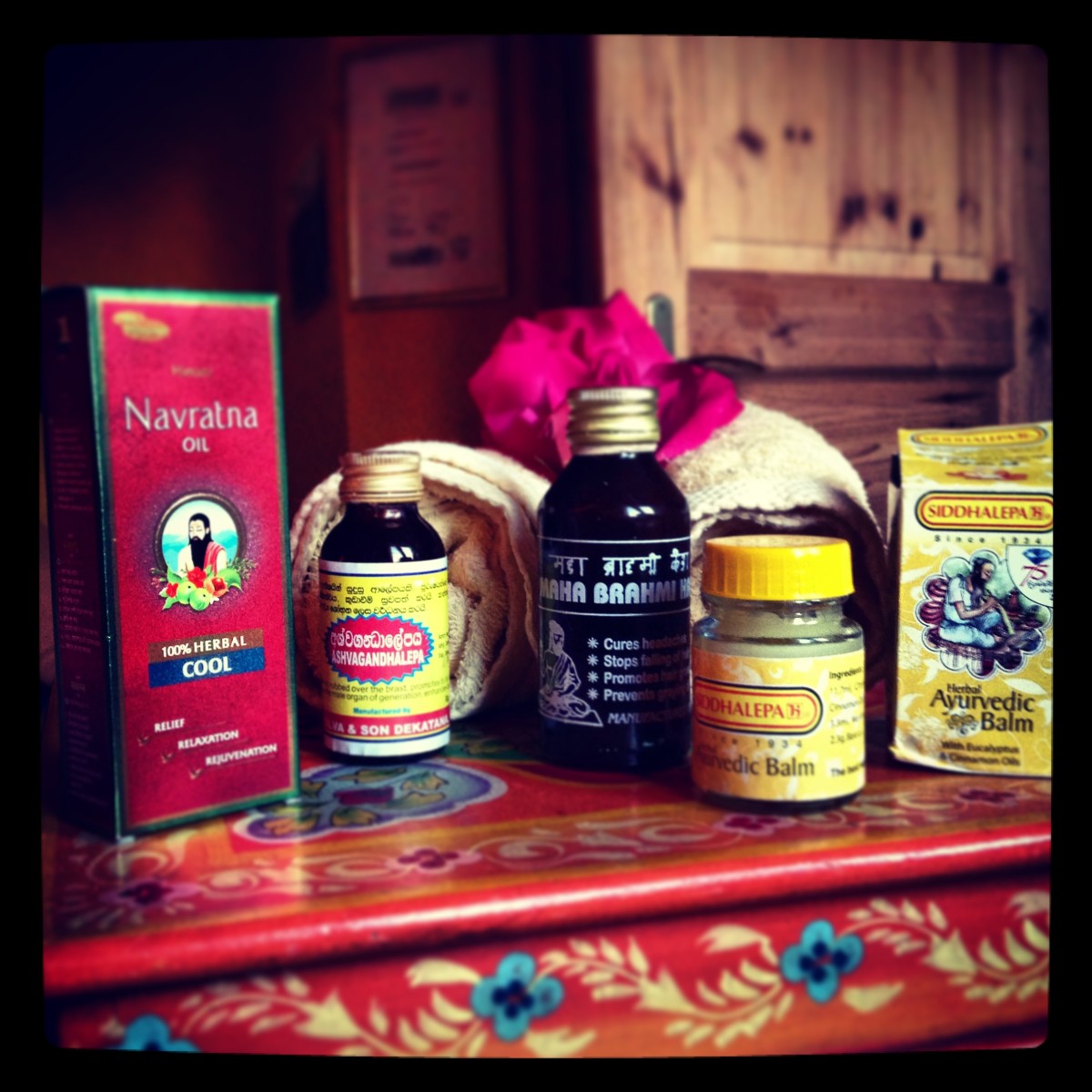 Massage-Öle aus Sri Lanka