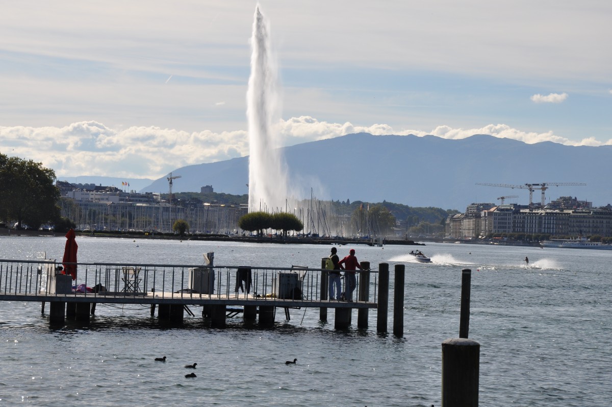Genfer See, Jet d´Eau