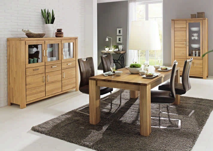 Wohn Esszimmer Kernbuche