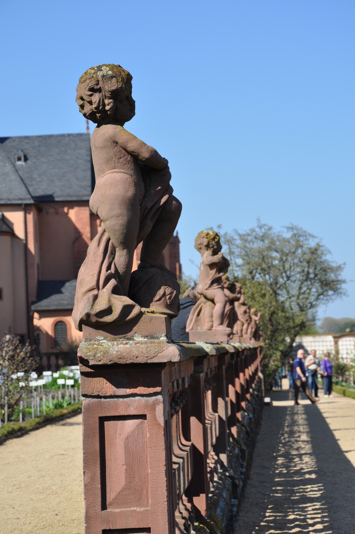 Klostergarten, Figuren