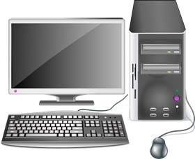 PC Monitor Tastatur Maus Hardware