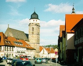 Marktplatz mit Stadtkirche