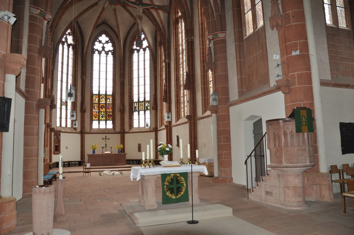 Elisabethenkirche, Chorraum