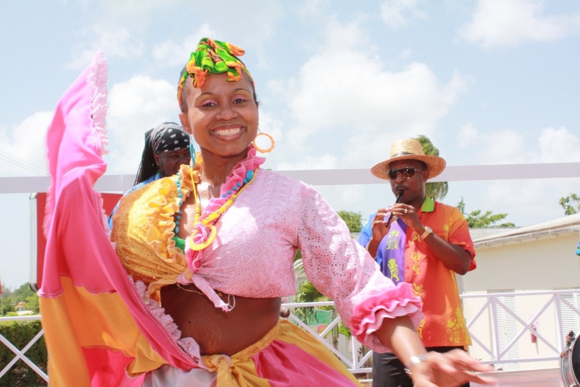 Karneval beim Crop-Over-Festival auf Barbados. Fot