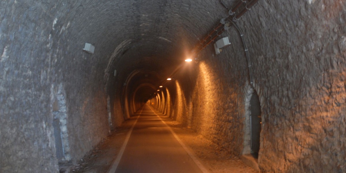 Radtour Hessens Mitte Milseburgtunnel