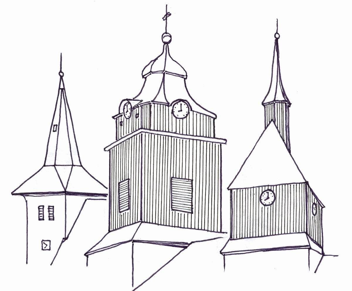 Dorfkirchen Basdorf und Zühlsdorf