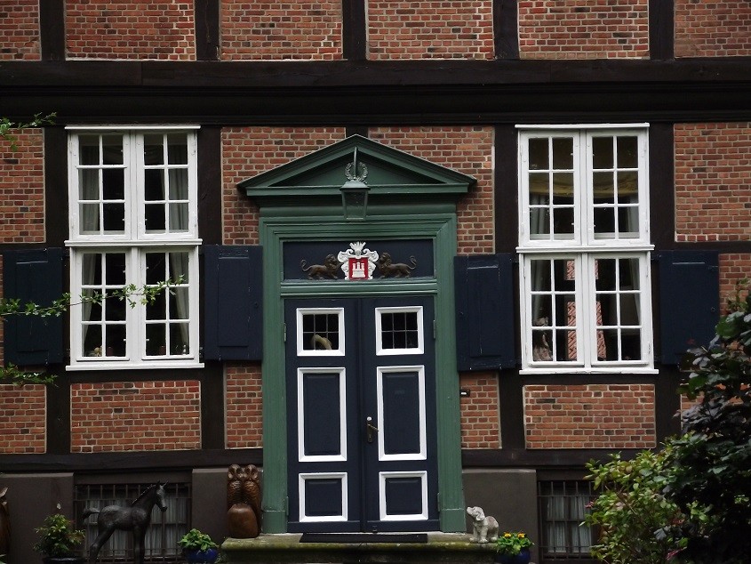 Eingang Herrenhaus Wohldorf