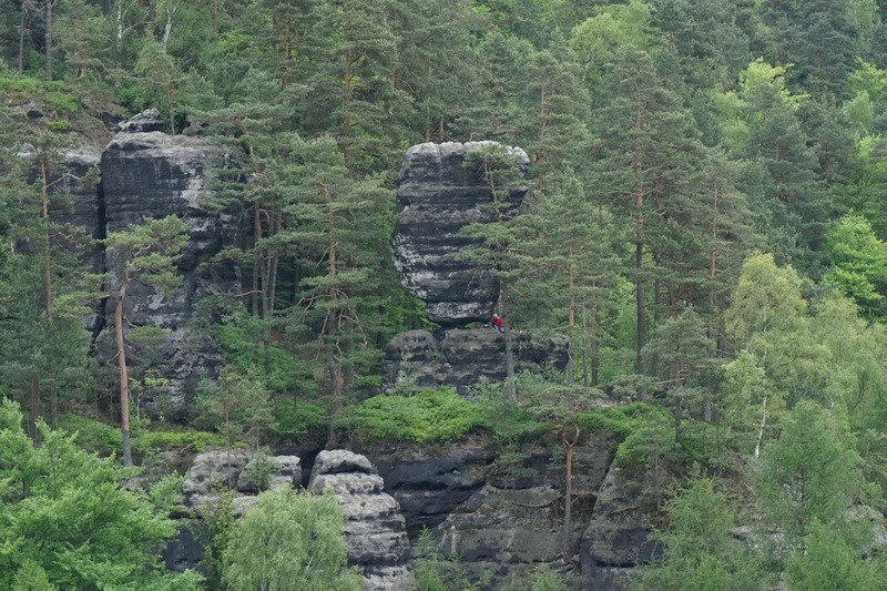 Klettern im Elbsandstein