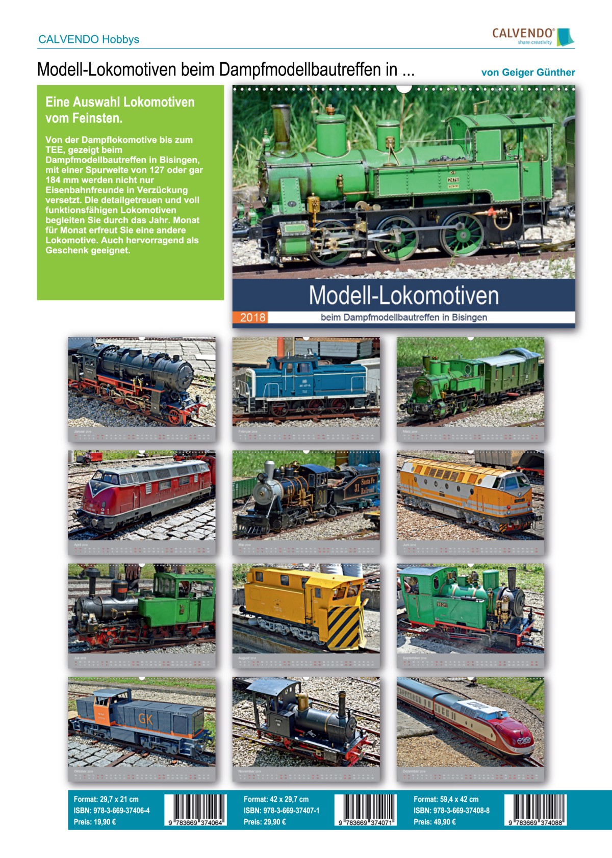 Modell - Lokomotiven