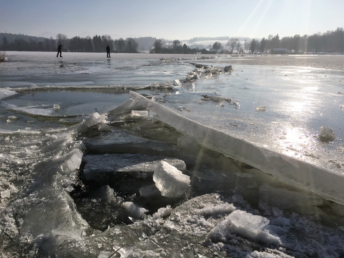 winter eis waginger see