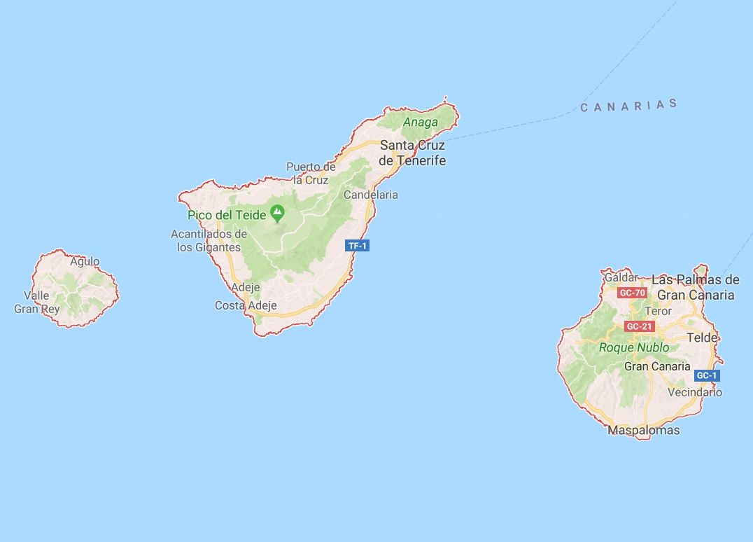Teneriffa, Gran Canaria, La Gomera