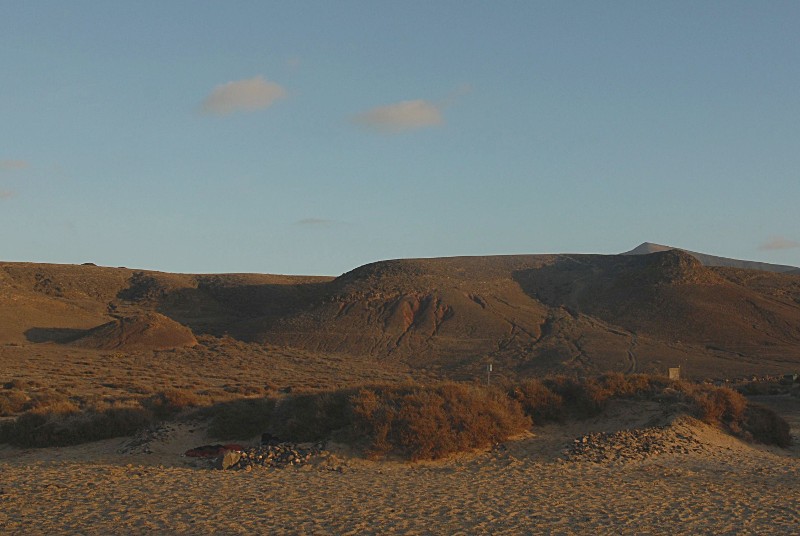 Lanzarote Playa Mujeres im Sonnenaufgang