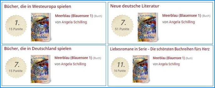 Lovelybooks Bücherliste Meerblau