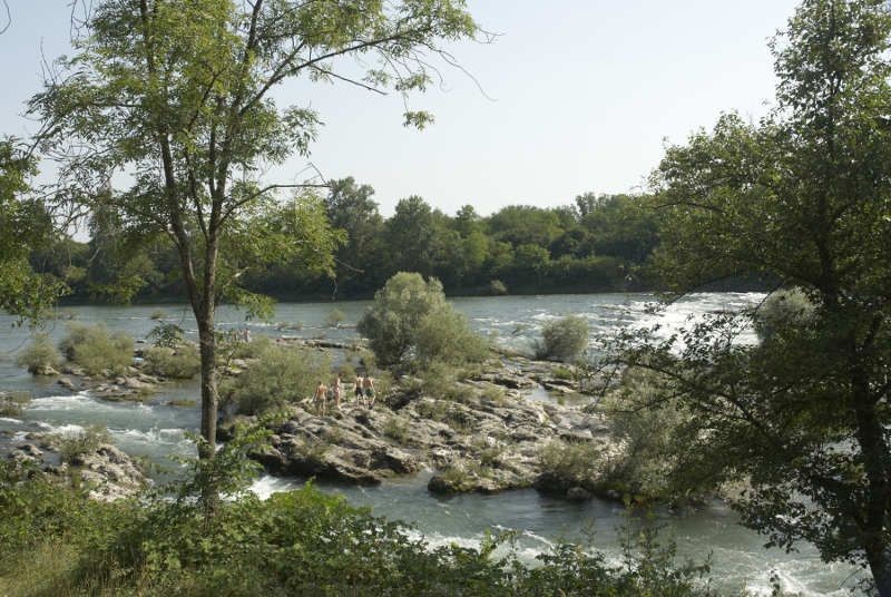 Rhein Isteiner Schwellen