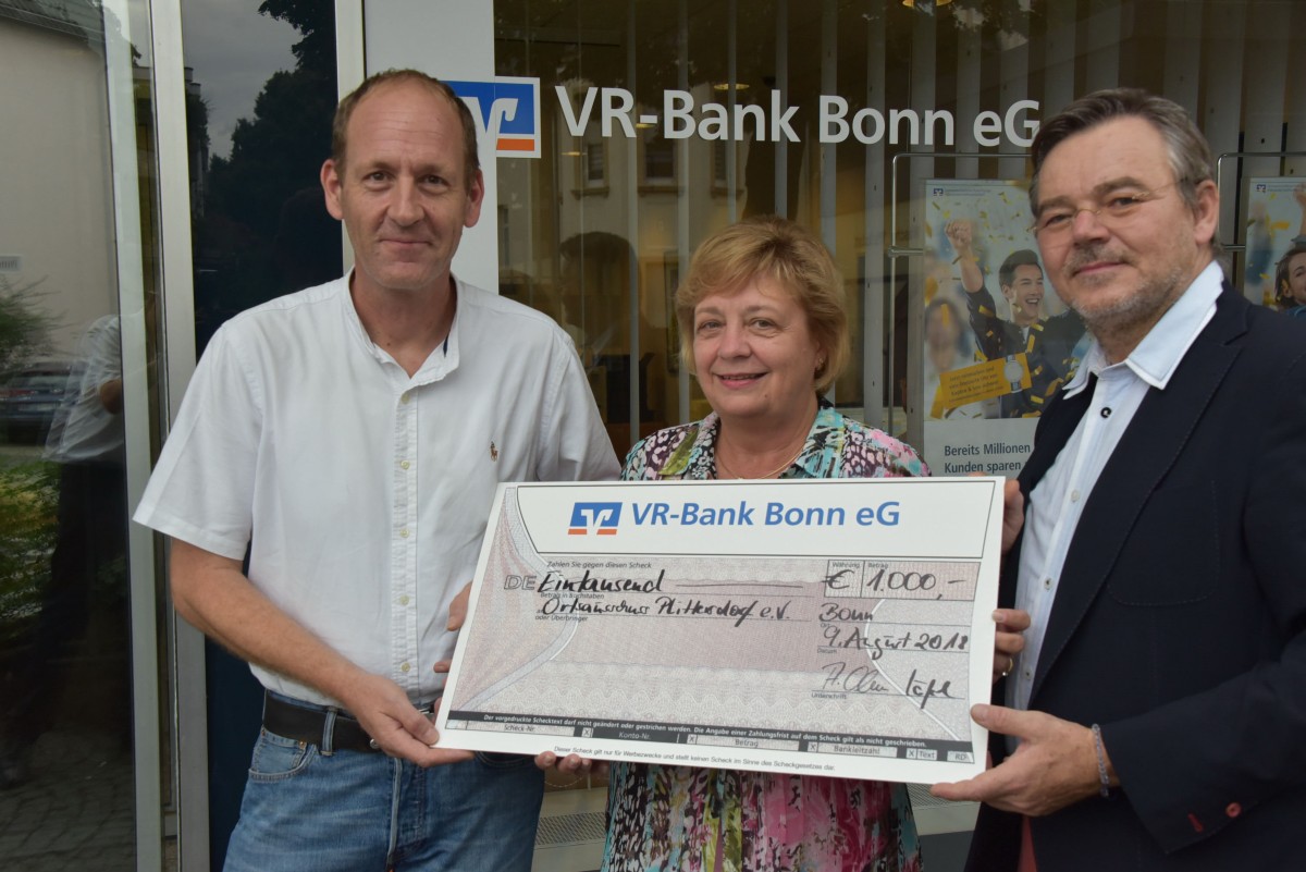 VR_Bank Bonn eG Spende 2018