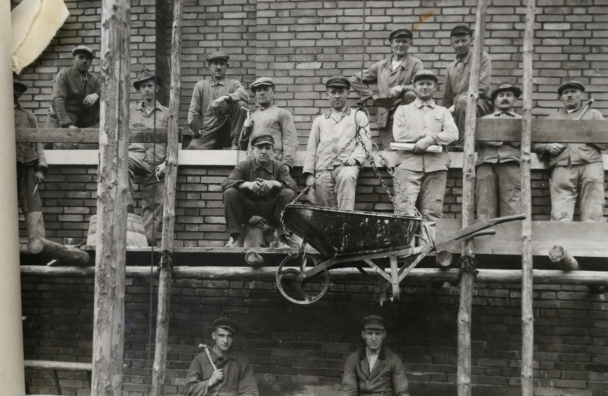 Team von Gerhardt & Weigel im Jahr 1921