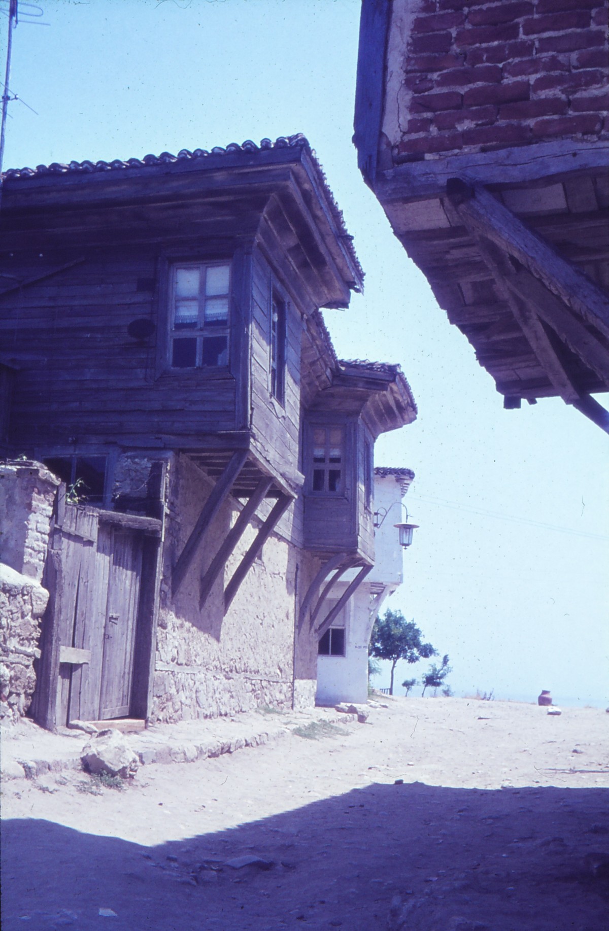 Nessebar, alte Holzhäuser