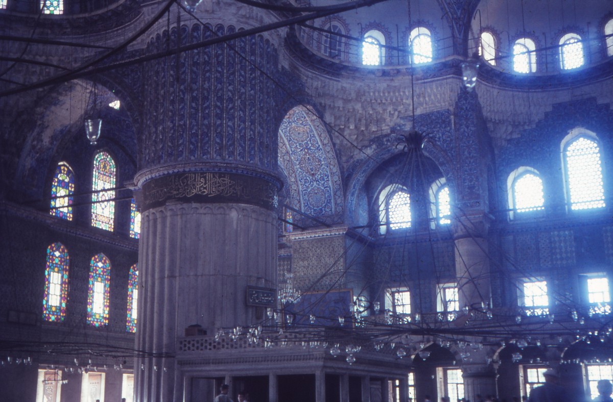 Blaue Moschee, Innenraum
