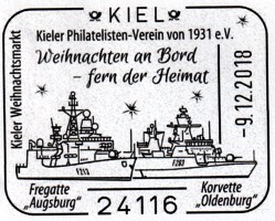Fregatte „Augsburg“, Korvette „Oldenburg“