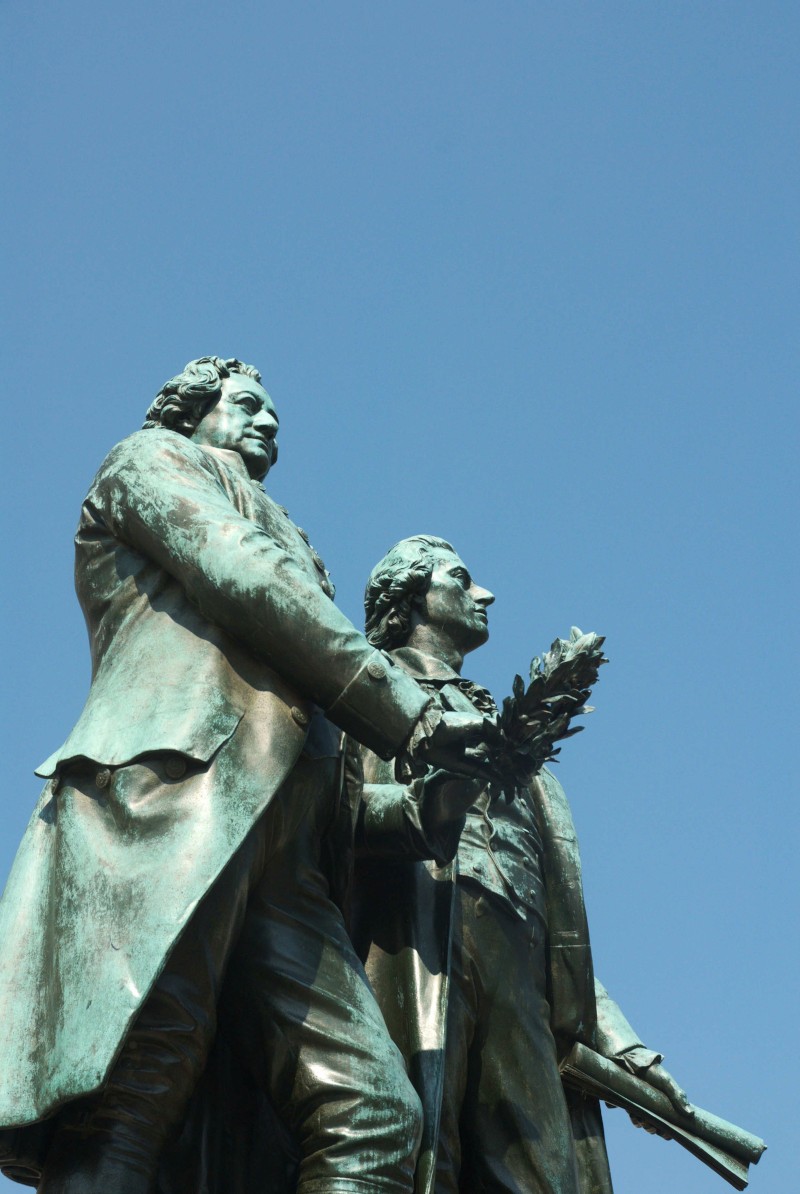 Weimar Goethe- und Schiller-Denkmal