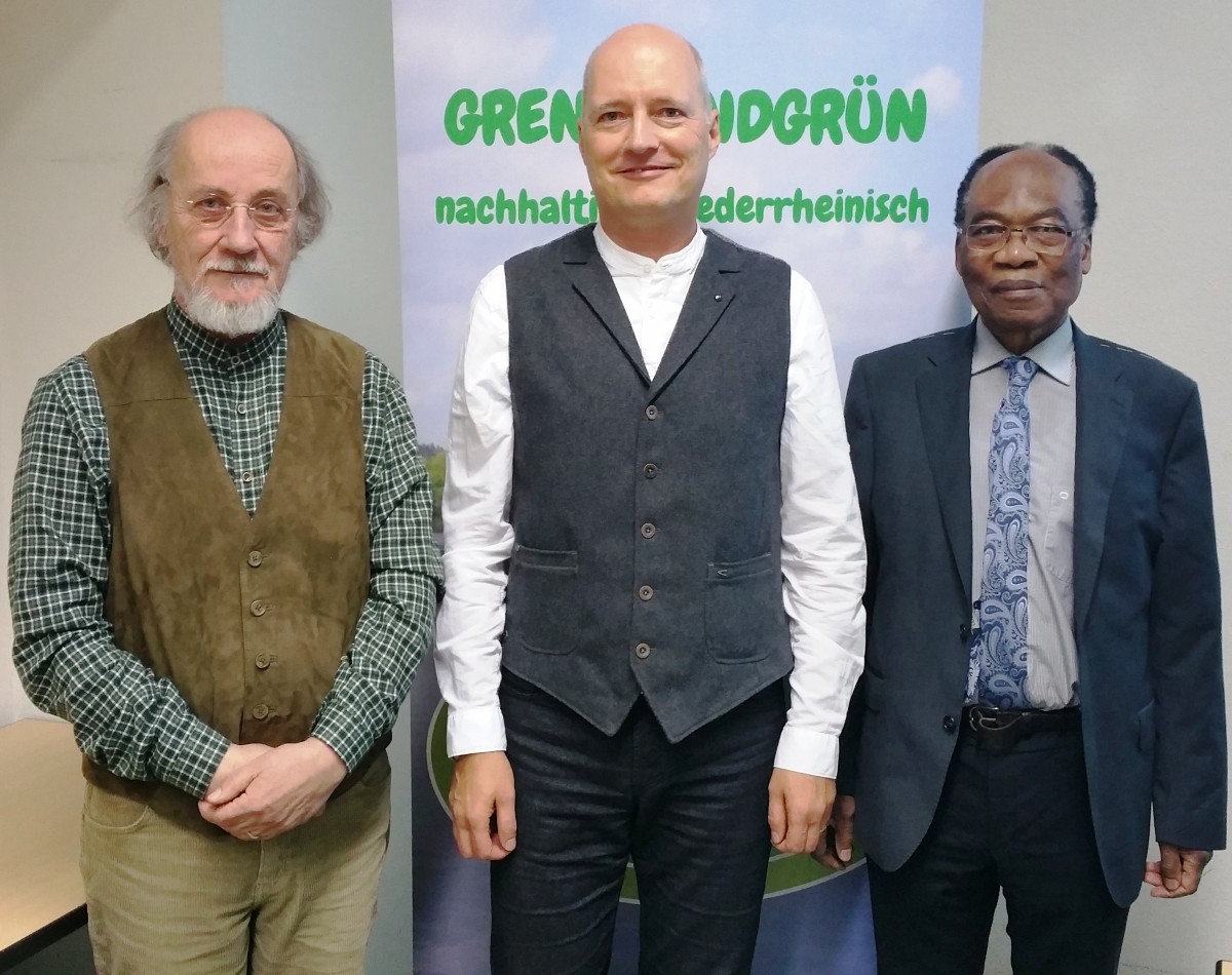 v.l.: Herbert Hochheimer, Dr. Ralph Thoms, Dr. Charles K.Ntuité
