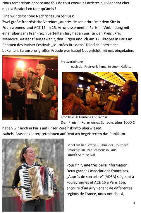 Basdorf Festival Brassens