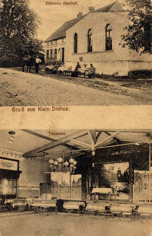 Gasthaus in Klein-Drehne vor 1928