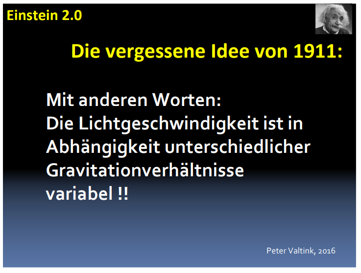 Konstanz der Vakuumlichtgeschwindigkeit in.allen..