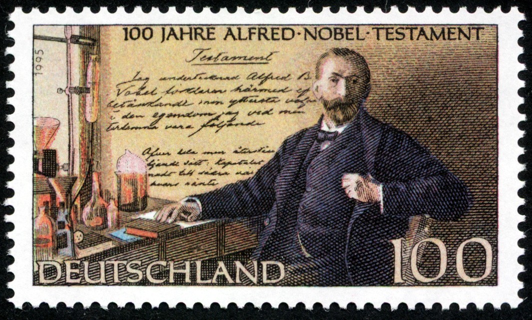 Briefmarke Nobel-Testament