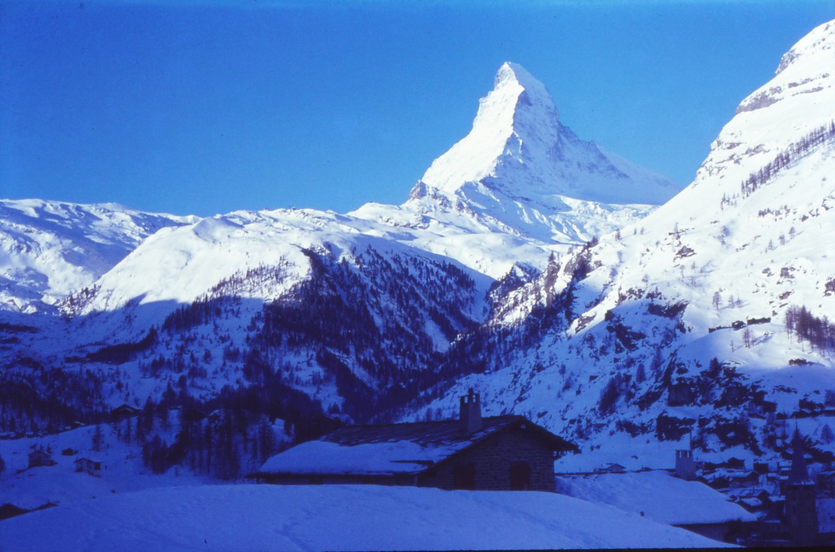 Zermatt, Matterhorn am Morgen