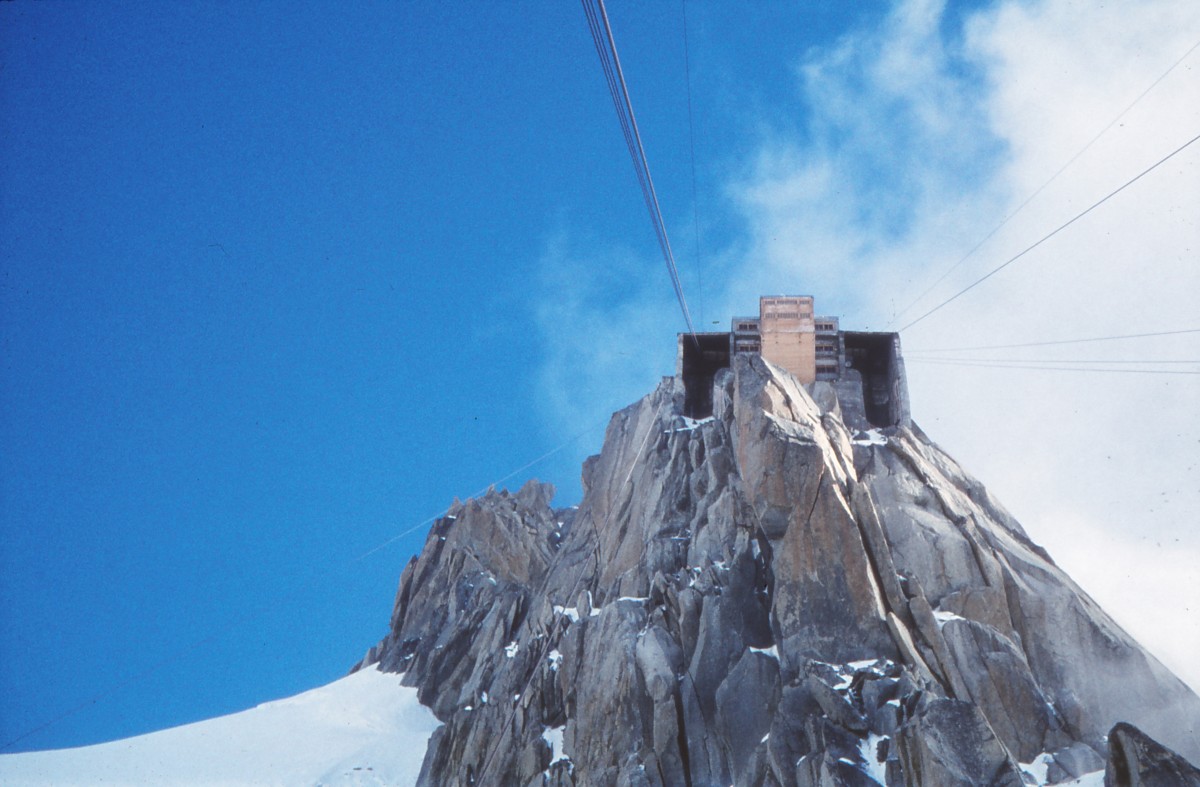 Mont Blanc, Aiguille du Midi, Bergstation