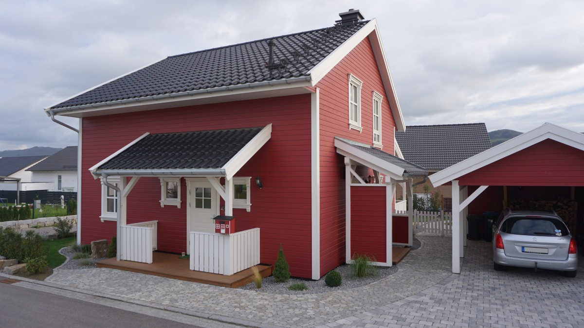 Schwedenhaus rot 55